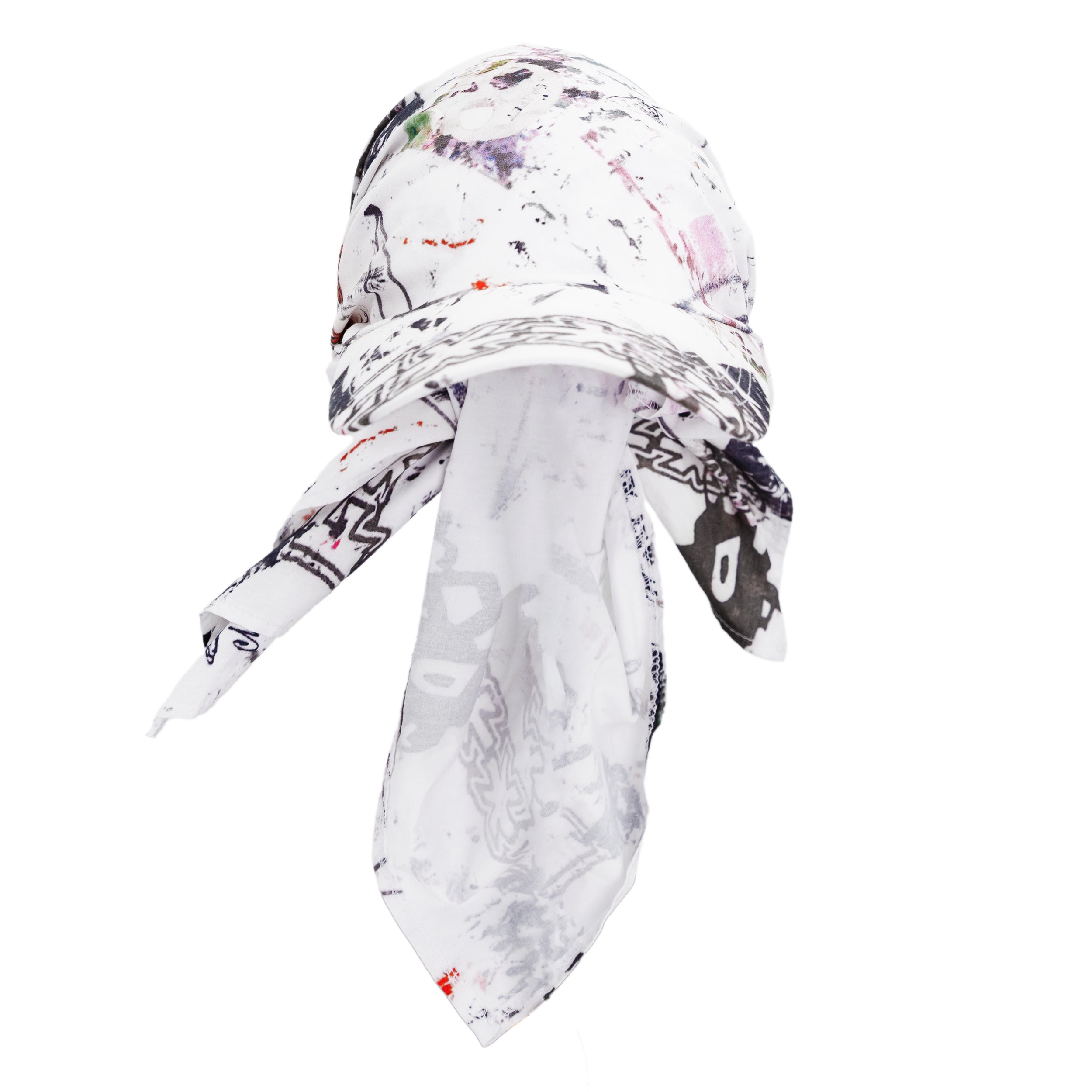 Chapeau Bandana Rag Tee - Blanc