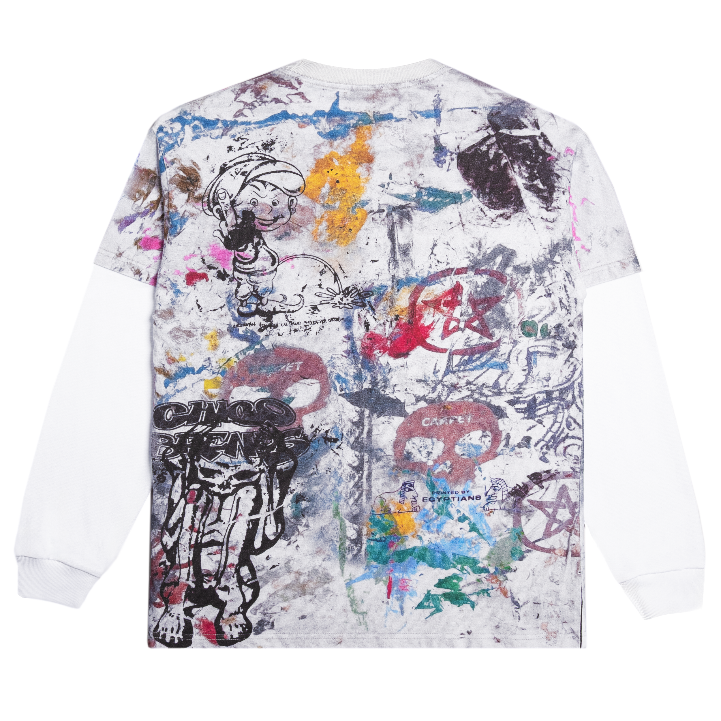 Rag Longsleeve Tee - White