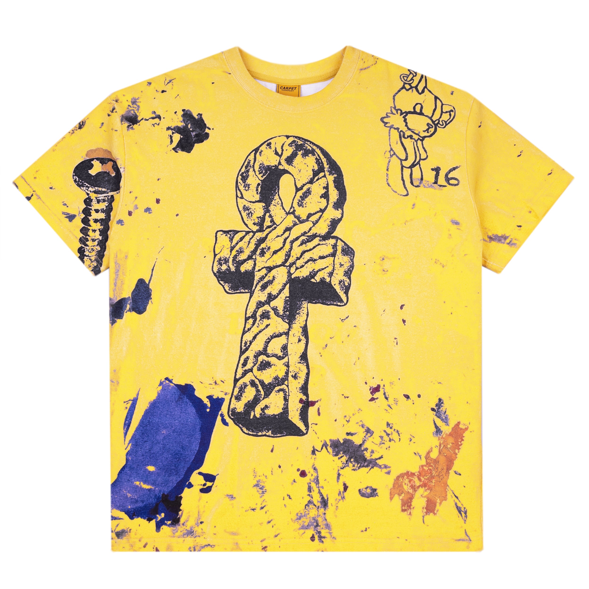 T-Shirt Rag - Jaune