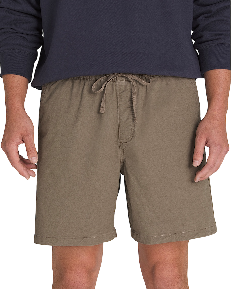 Range Relaxed Elastic 18'' Shorts - Bungee Cord/Brown Grey