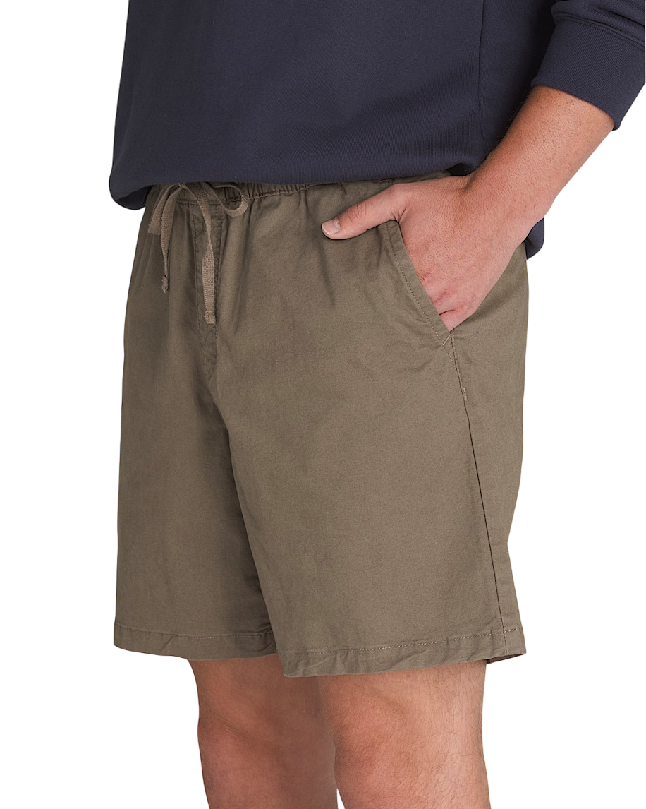 Range Relaxed Elastic 18'' Shorts - Bungee Cord/Brown Grey