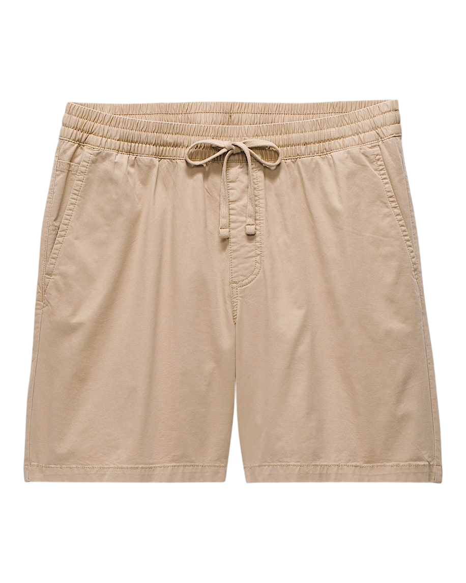 Range Short Relaxed Élastique 18 Pouces - Beige Encens
