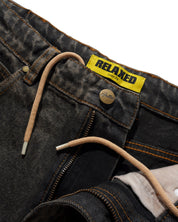 Jeans Coupe Relax - Charbon Délavé