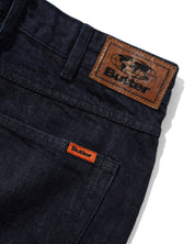 Relaxed Denim Jeans - Selvedge Blue