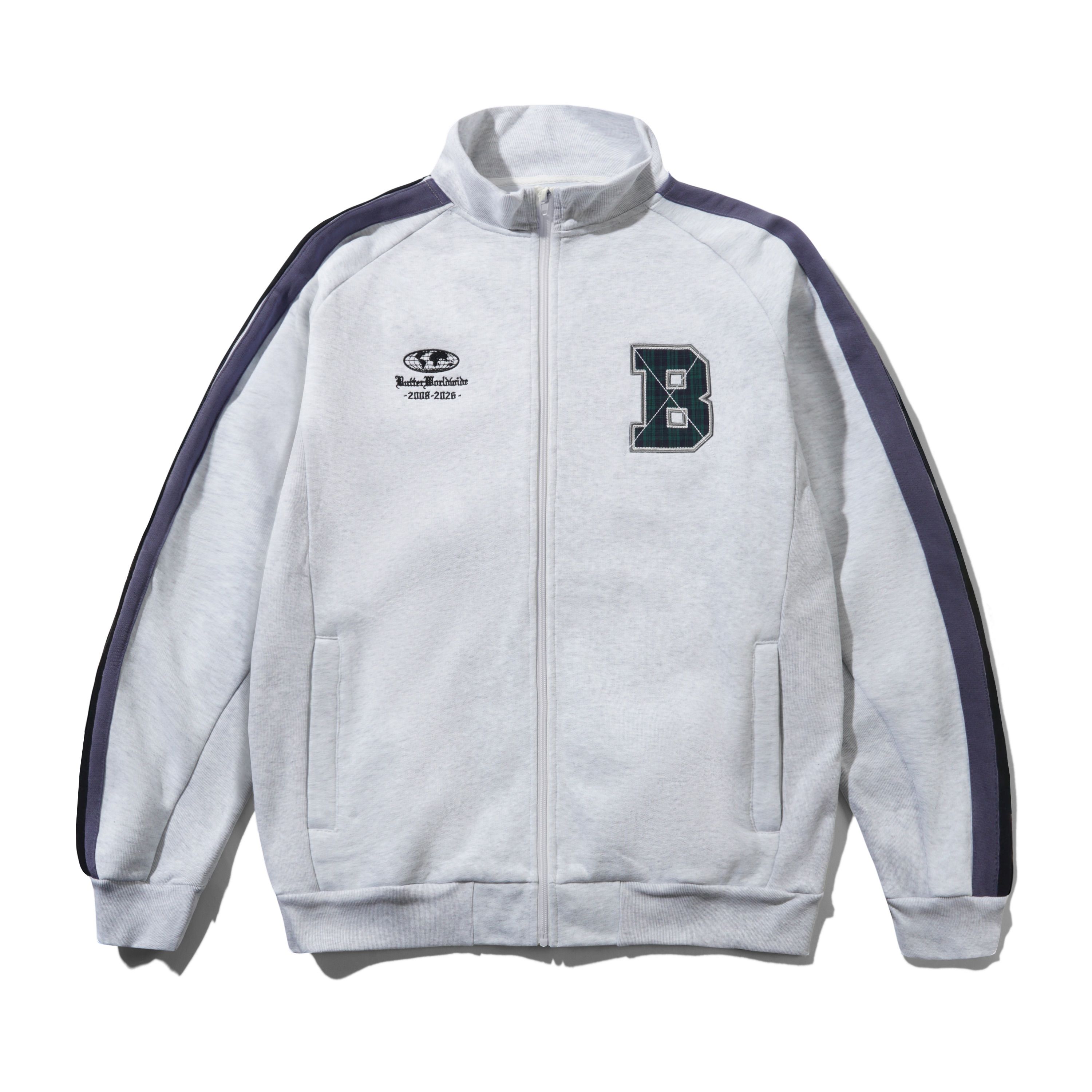 Relay Fleece Track Jacket - Ash