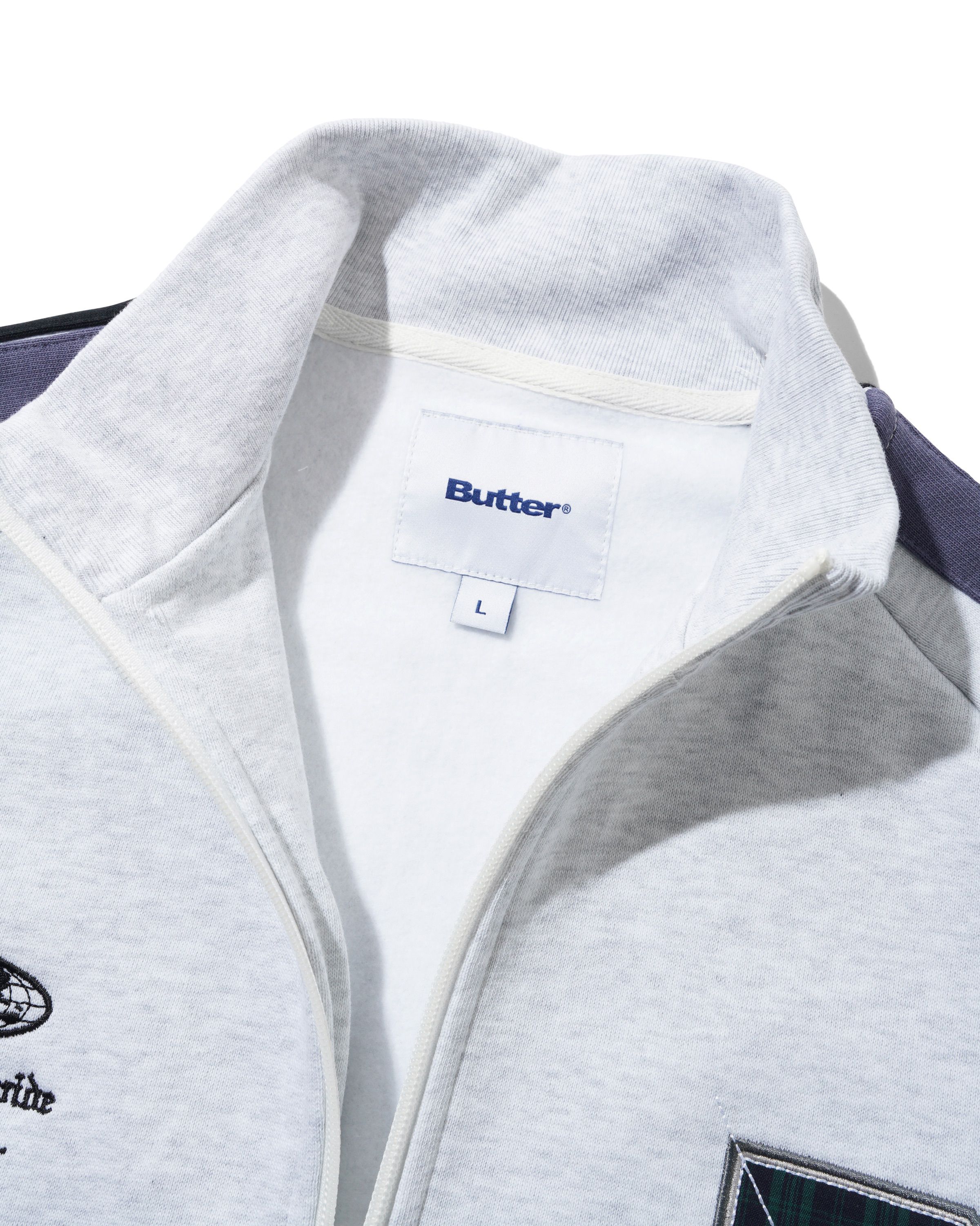 Relay Fleece Track Jacket - Ash
