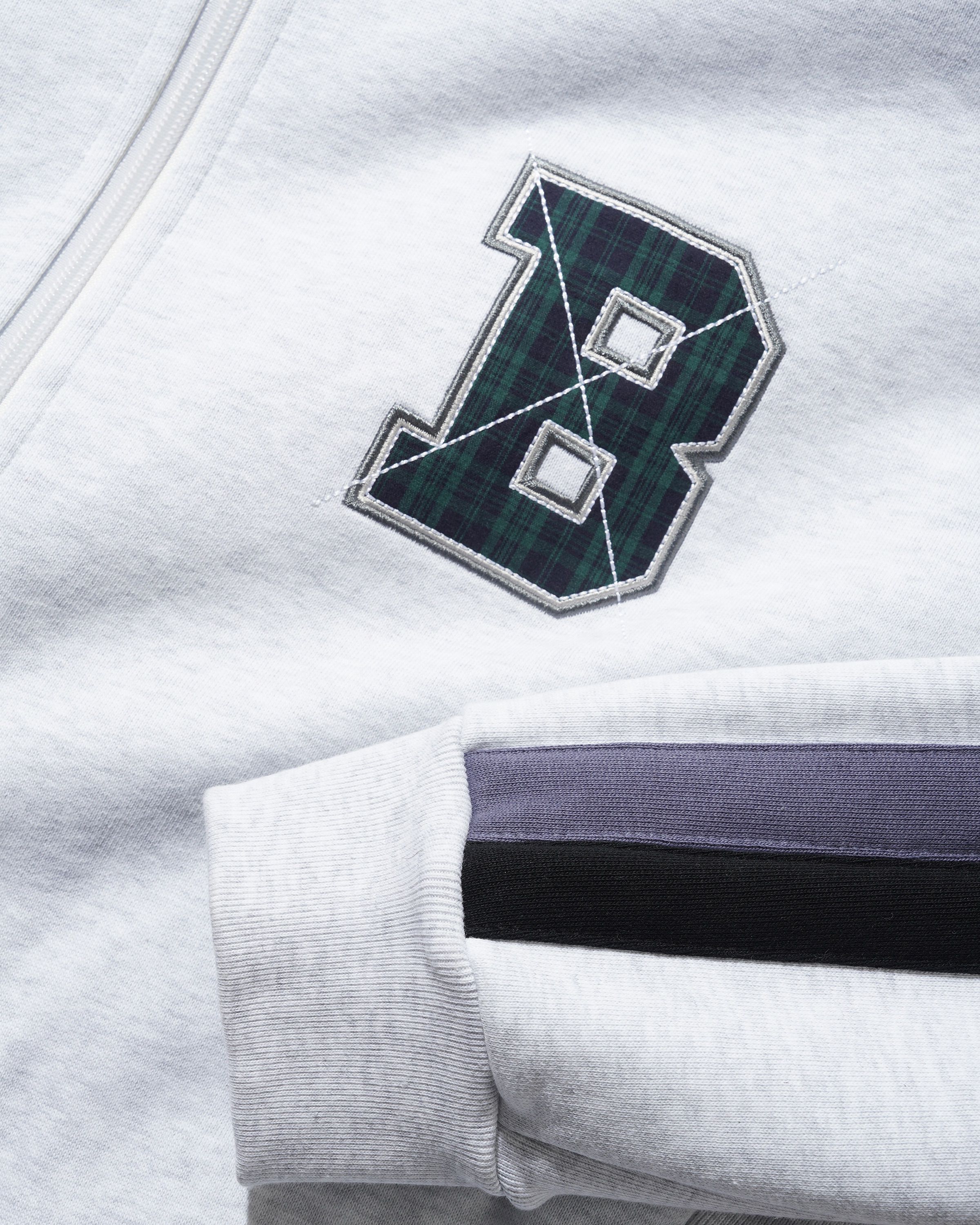 Relay Fleece Track Jacket - Ash