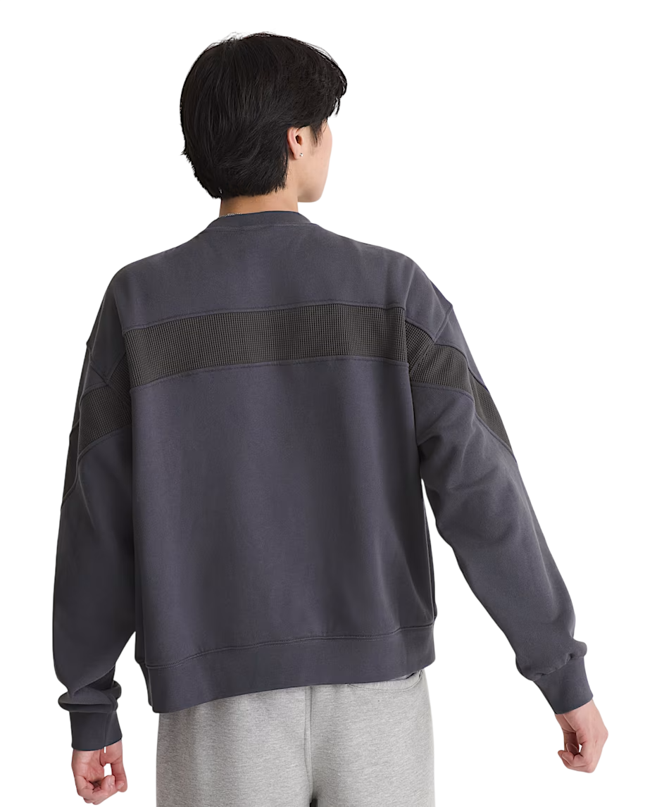 Retro Sport Crew - Charcoal Grey