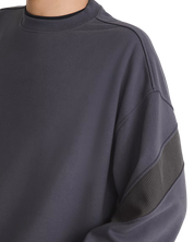 Retro Sport Crew - Charcoal Grey