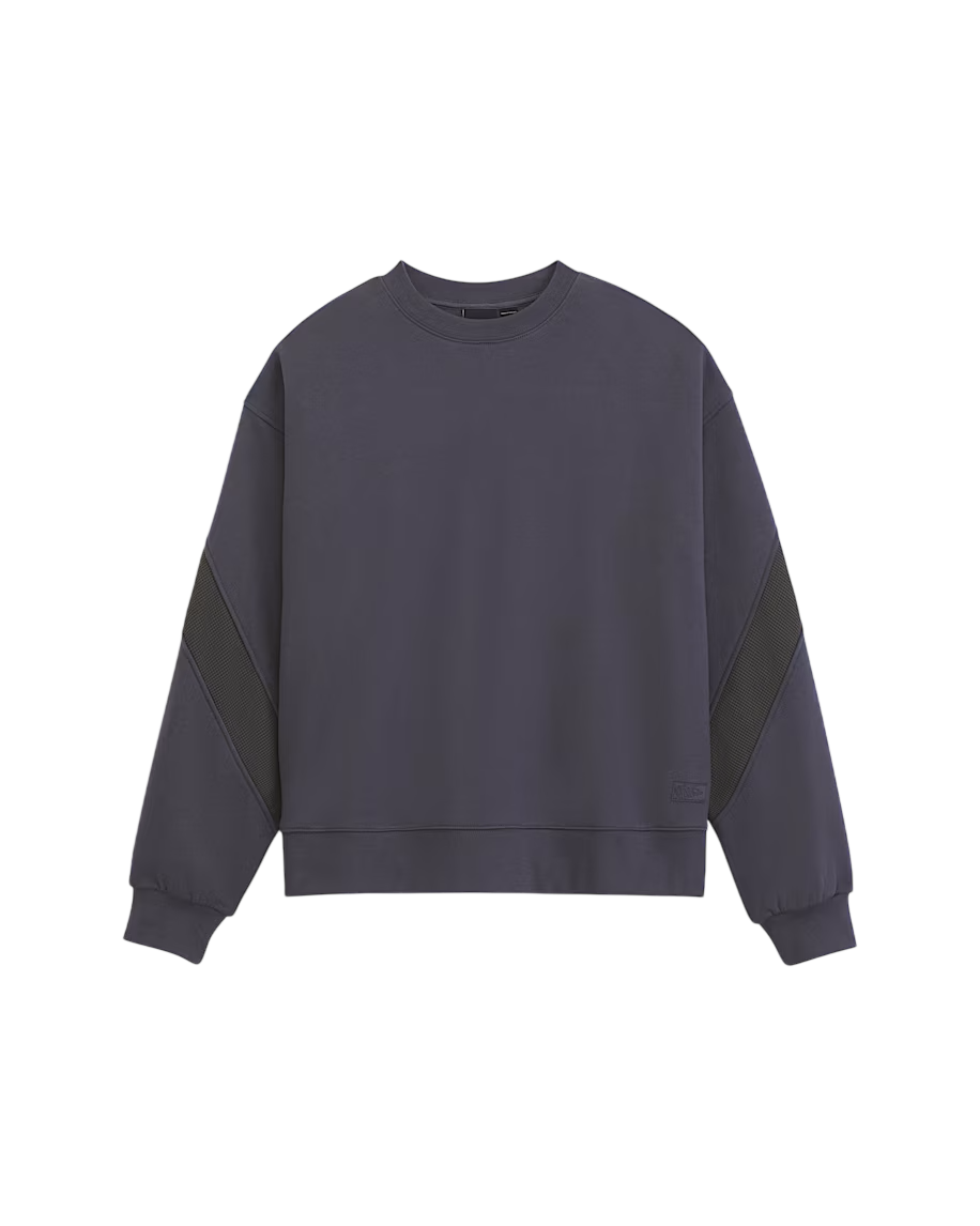 Retro Sport Crew - Charcoal Grey