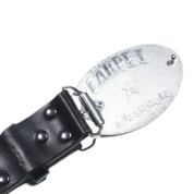 Rhinestone Leather Belt - Black