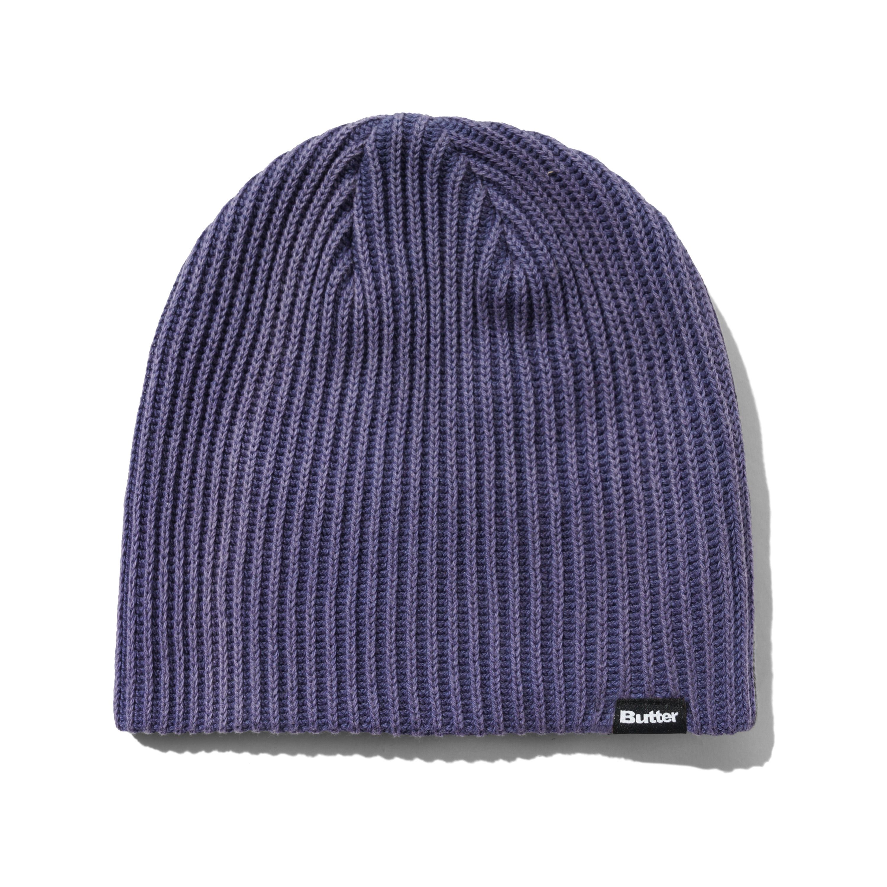 Ribbed Skully Beanie - Washed Dusk