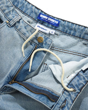 Roach Denim Shorts - Distressed Indigo