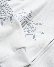 Roach Sweat à Capuche Zippé - Gris Cendré