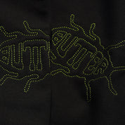 Roach Sweat à Capuche Zippé - Noir