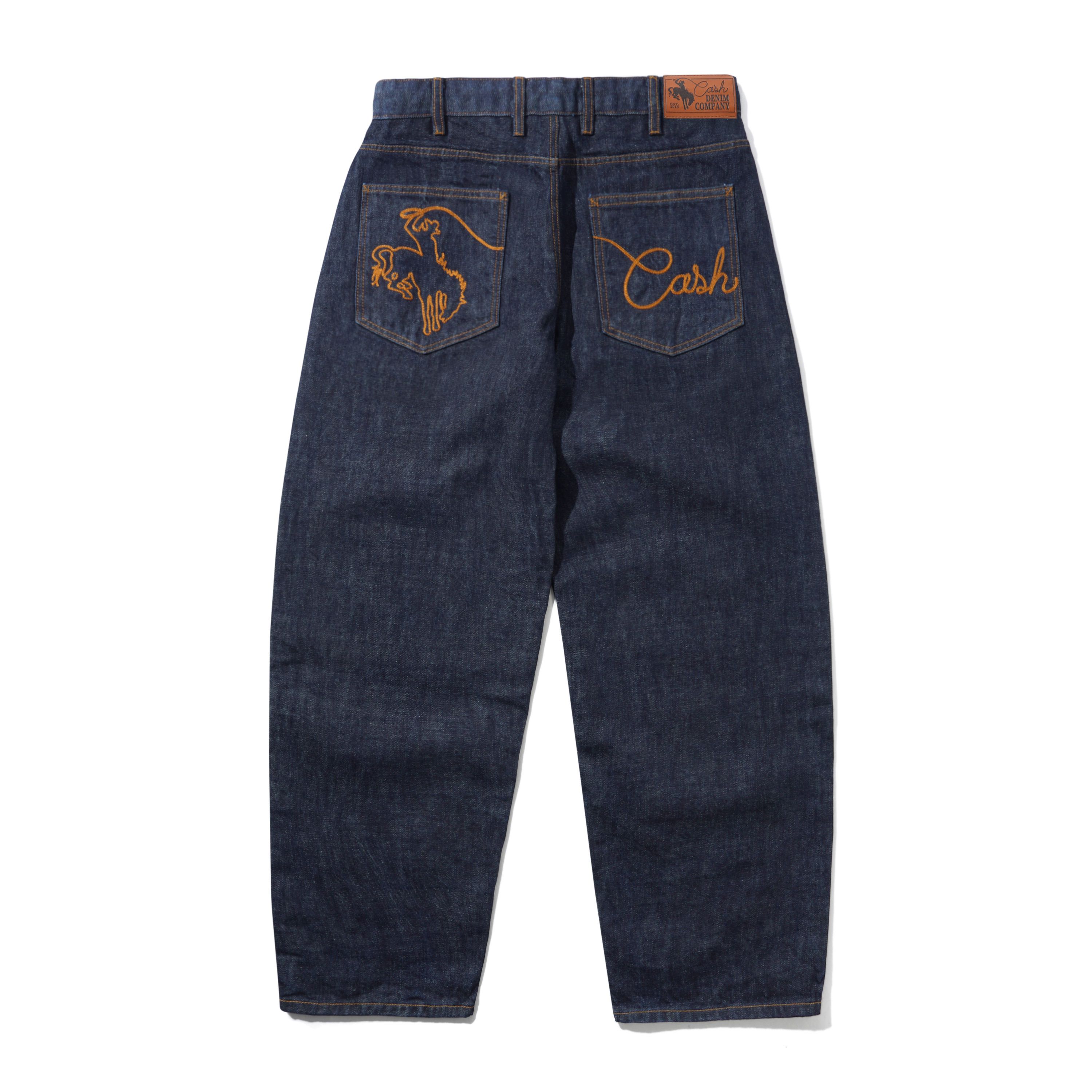 Jeans en Denim Rodeo - Selvedge Bleu