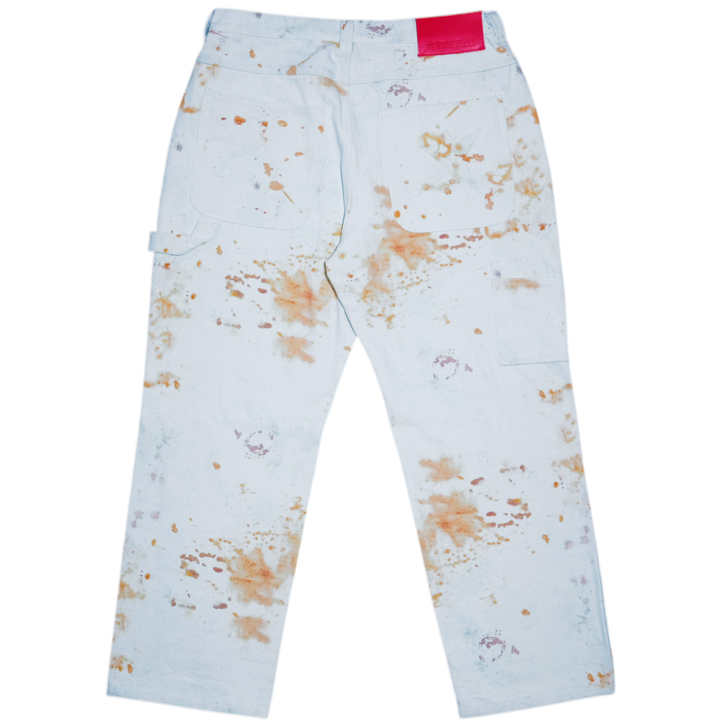 Rust Work Pant - White