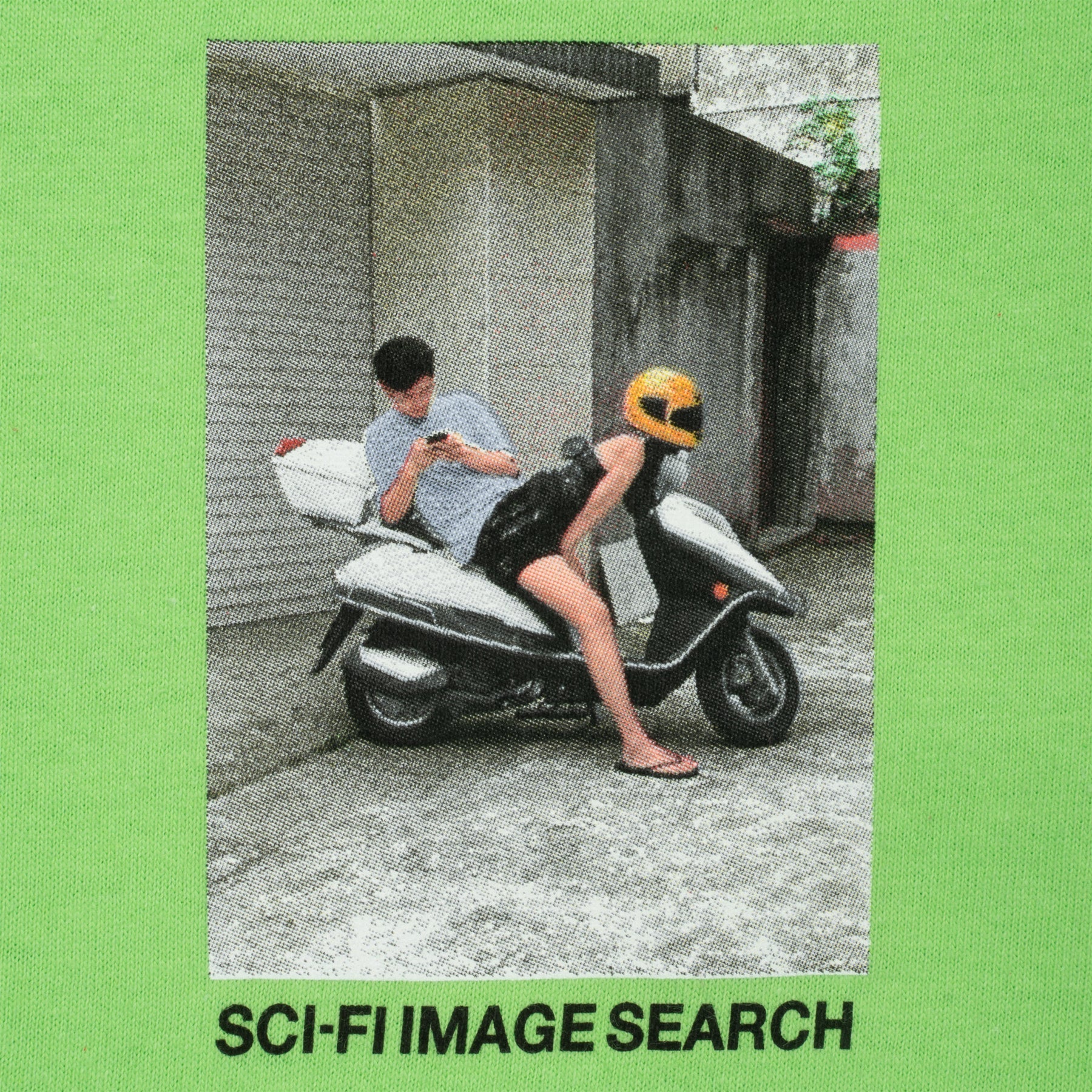 Image Search Tee - Lime