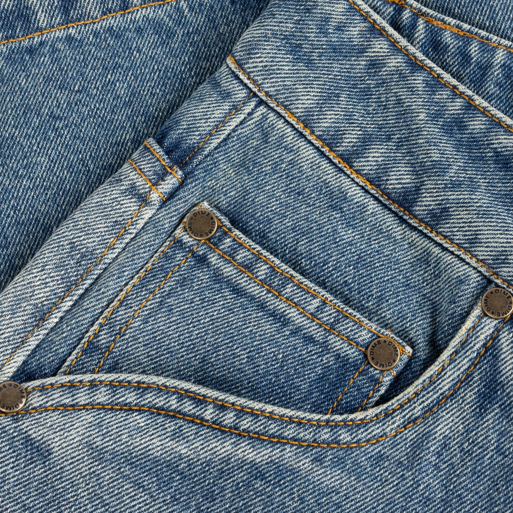 Short en jean Carpenter - Indigo sablé