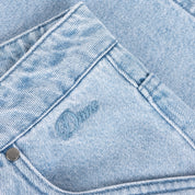 Short en jean classique - Bleu délavé