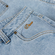 Shorts en Denim Carpenter - Bleu Délavé