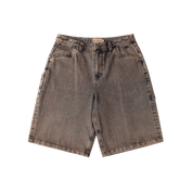 Short en Denim Classique - Marron Premium