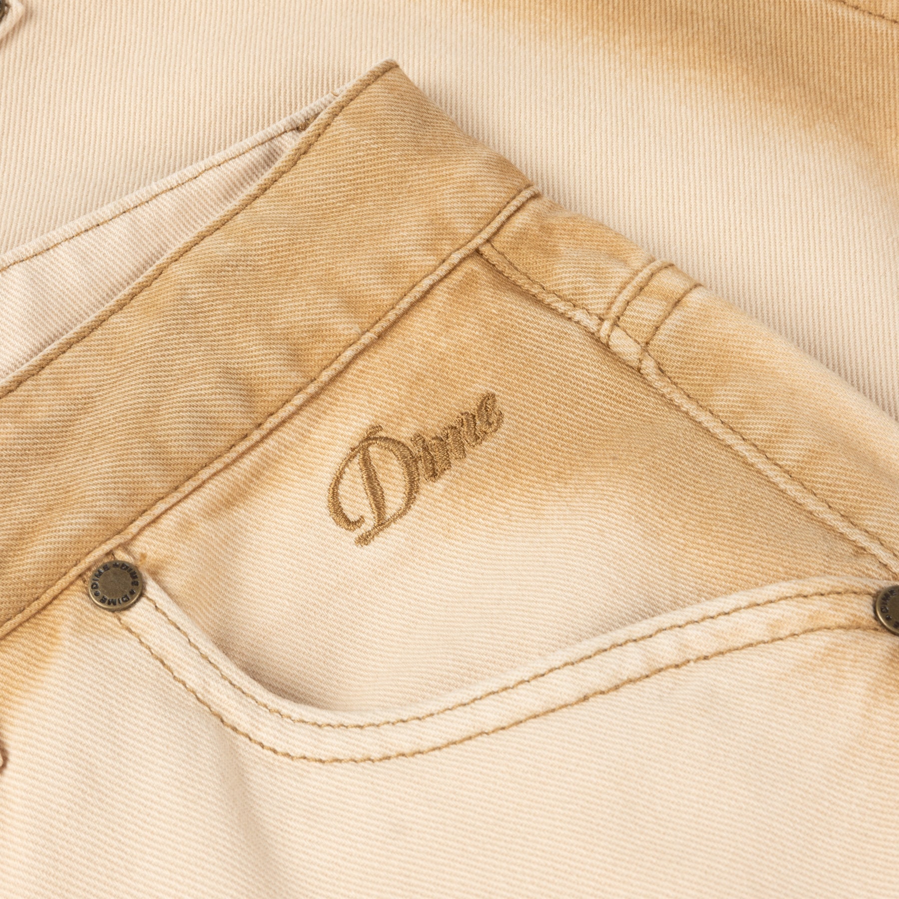 Carpenter Denim Shorts - Bronze