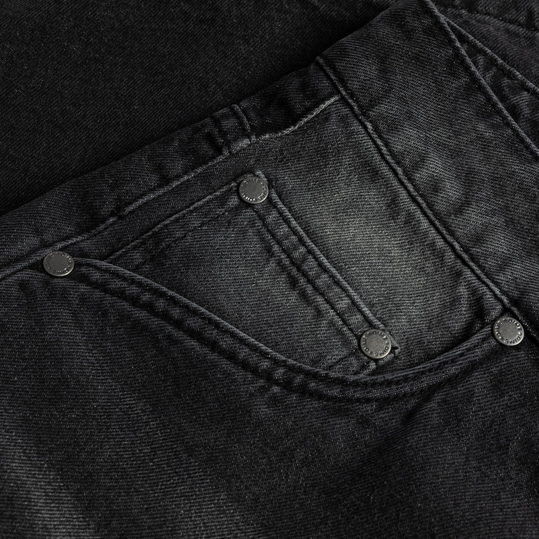 Short en Denim de Charpentier - Noir Sablé