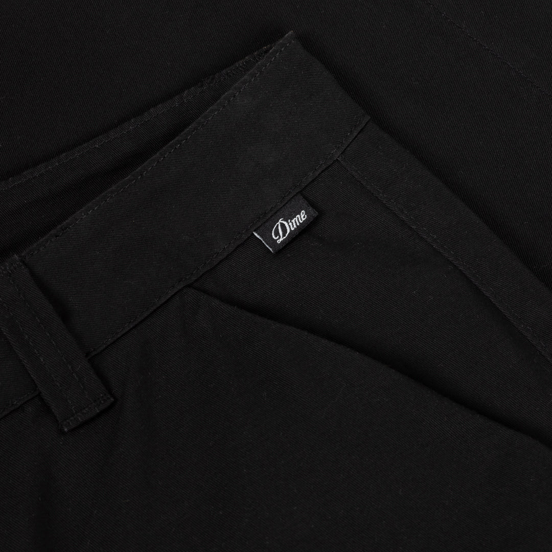 Baggy Chino Shorts - Black