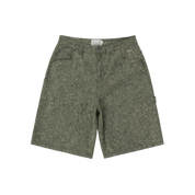 Classic Denim Shorts - Electric Green