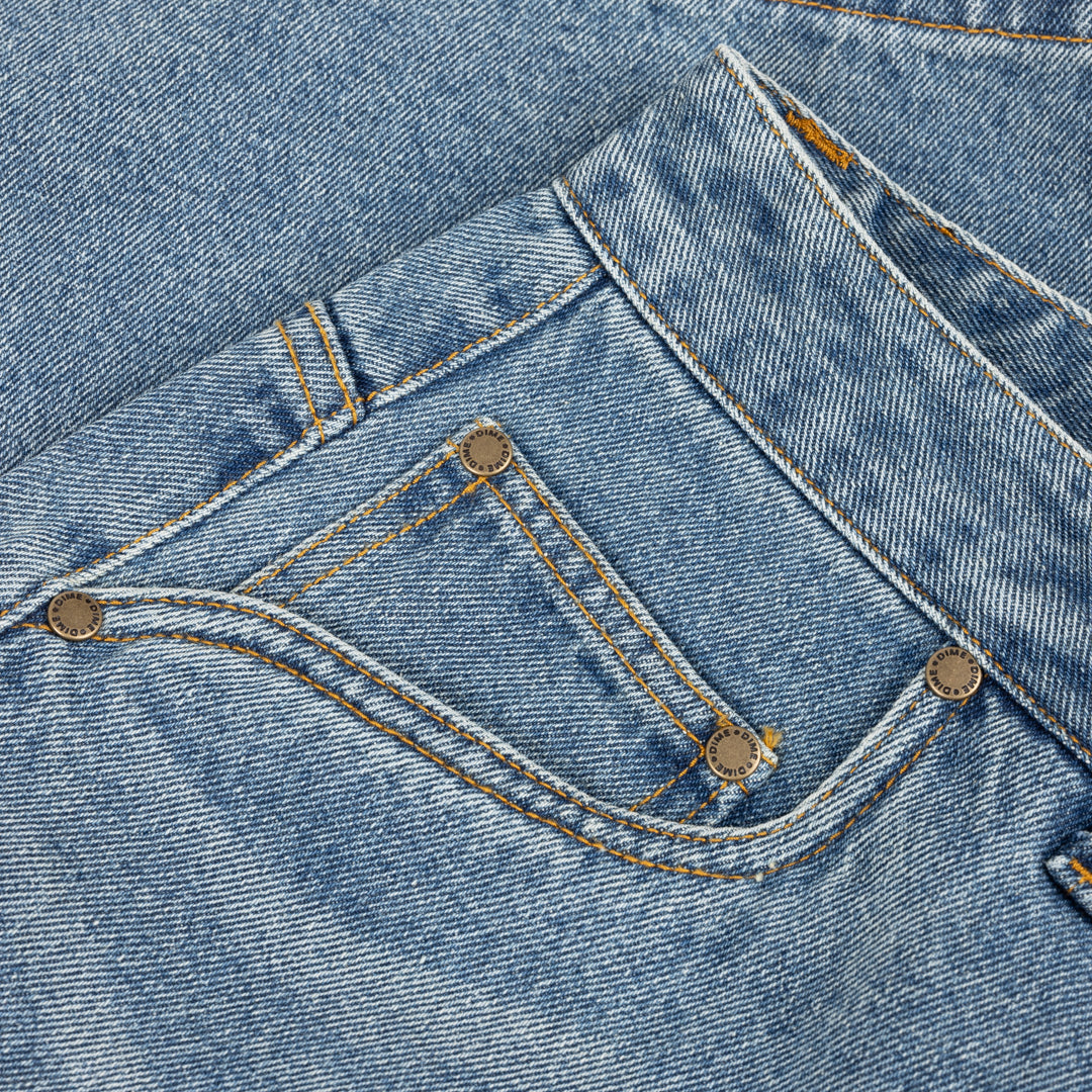 Classic Denim Shorts - Sandblasted Indigo