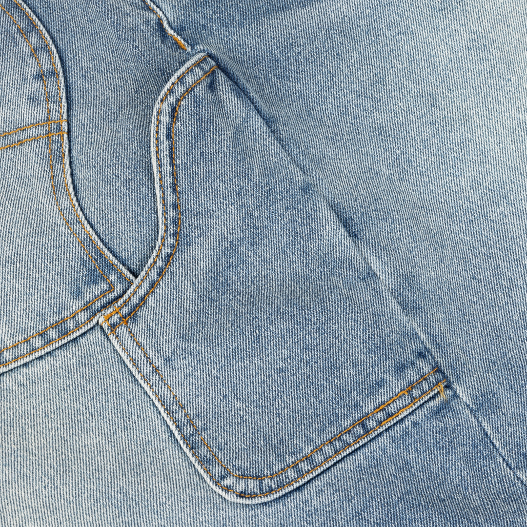 Classic Denim Shorts - Sandblasted Indigo