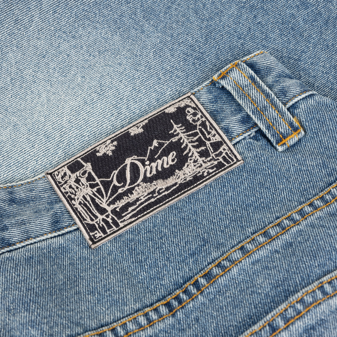 Classic Denim Shorts - Sandblasted Indigo