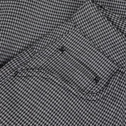 Baggy Houndstooth Shorts - Gray