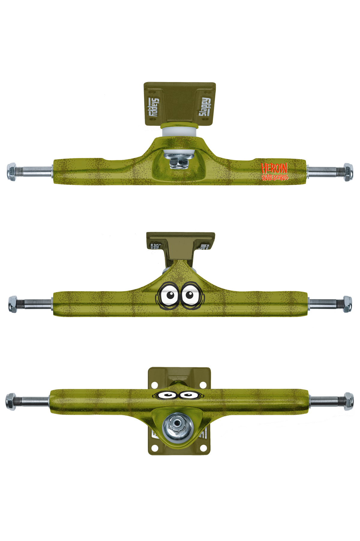 ST1 Hollow Trucks - Pickle Green