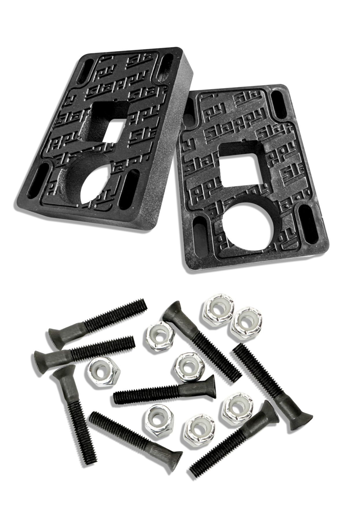 Big Blocks With Hardware 1/2 Inch - Black