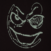 Smiley Boxy T-Shirt - Black