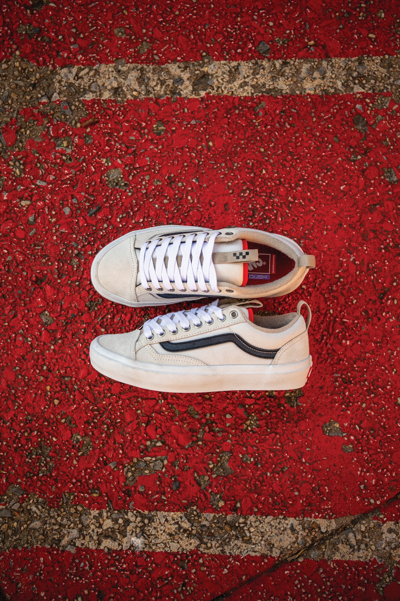 Skate Old Skool 36+ | Blanc Antique/Noir