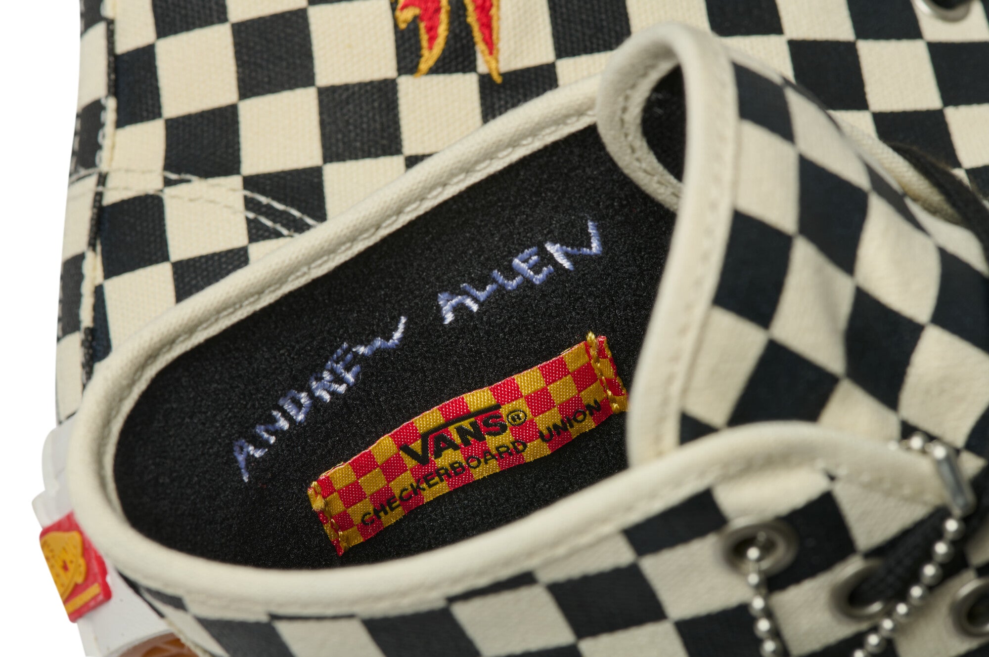 Skate Authentic High VCU Andrew Allen - Checkerboard