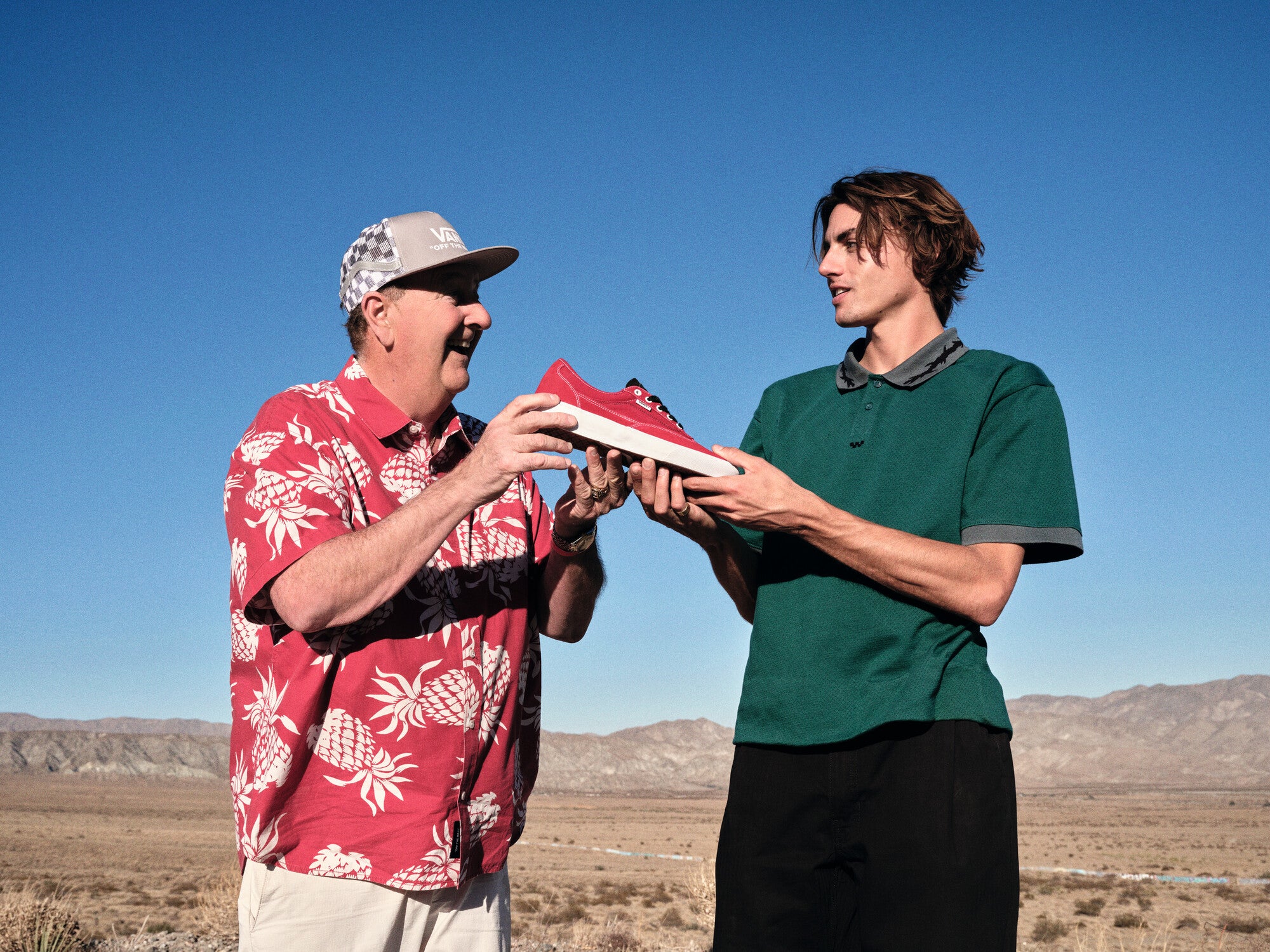 Skate Curren Caples - Red/White