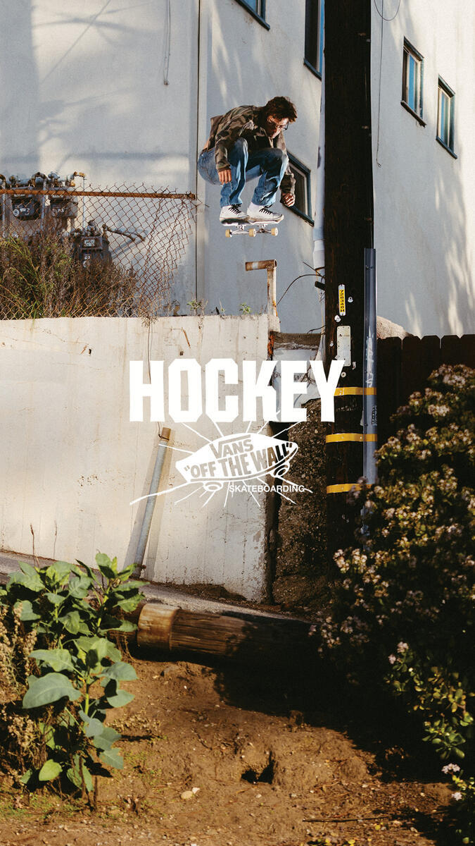 Vans x Hockey Skate Ave Classic VCU - White