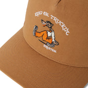 Stride Netplus Trucker Hat - Washed Copper/Washed Copper