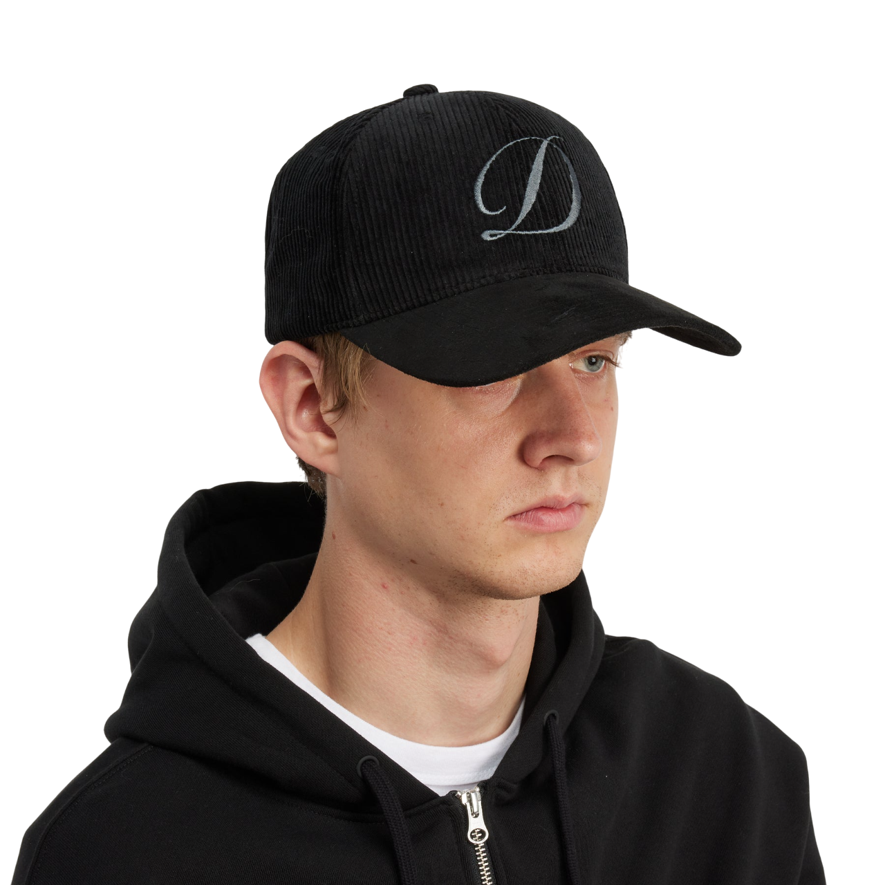 Cord Full Fit Casquette - Noir