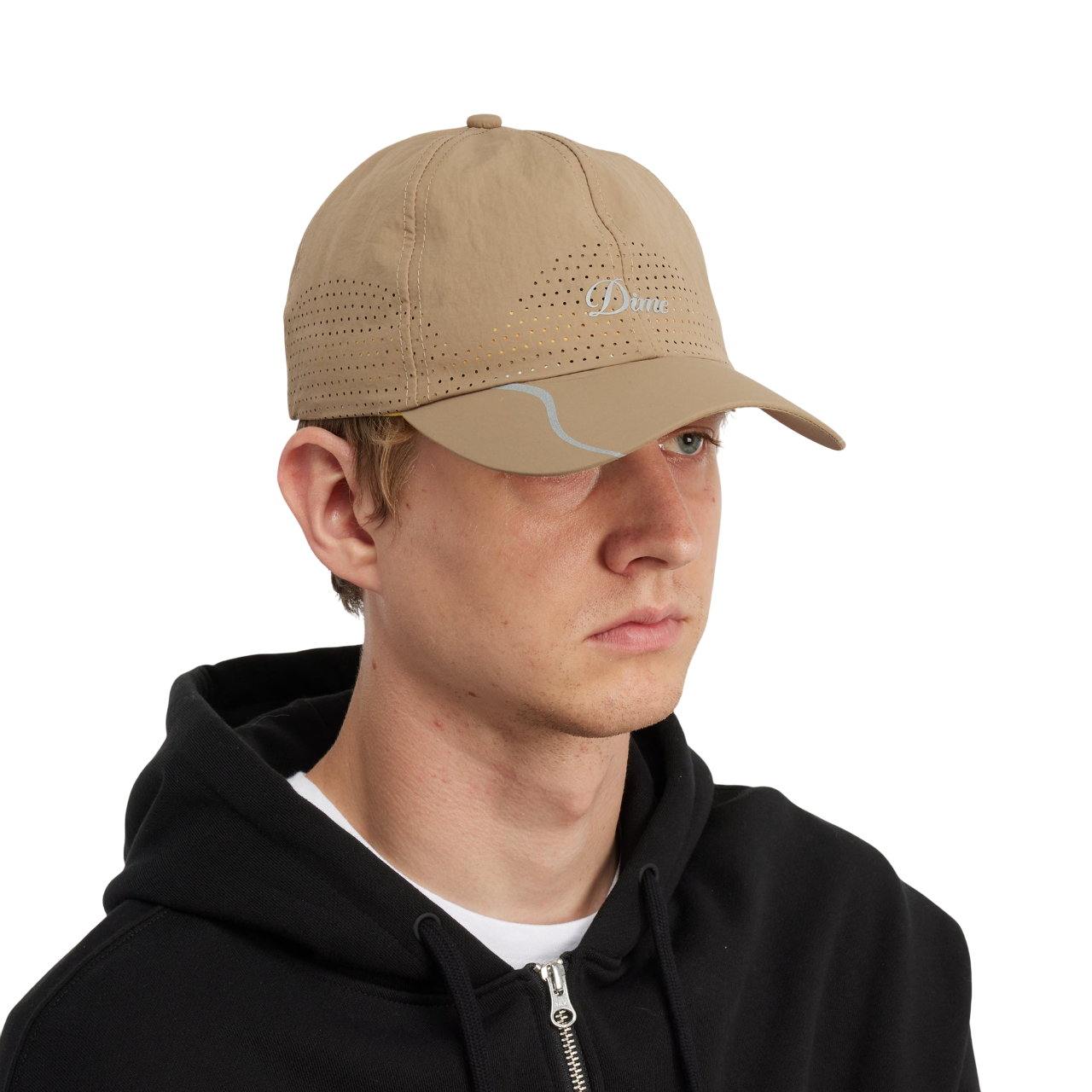 Cursive Tech Casquette - Taupe
