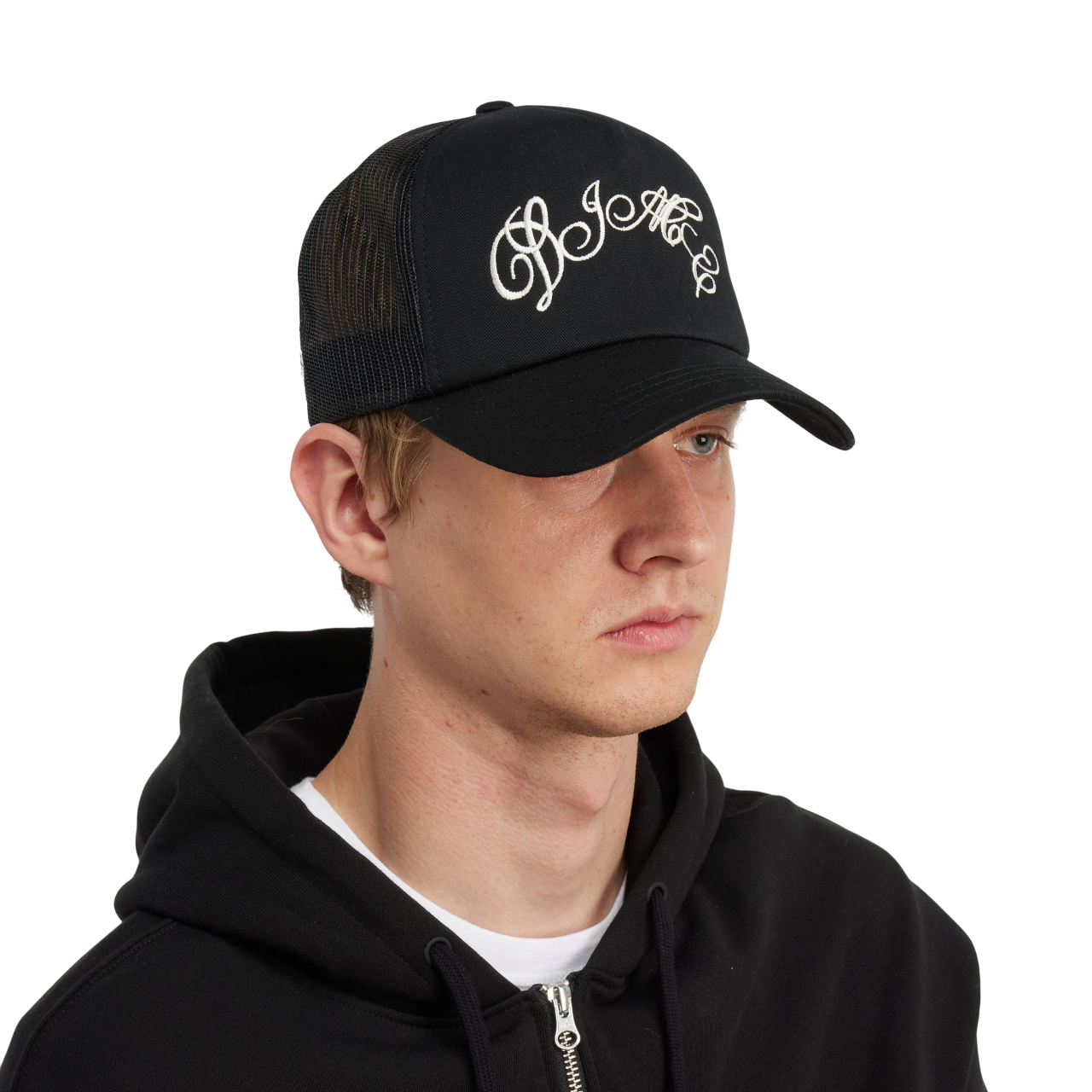Fighter Trucker Cap - Black