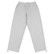 Pantalon de survêtement à petit logo cursif - Gris chiné