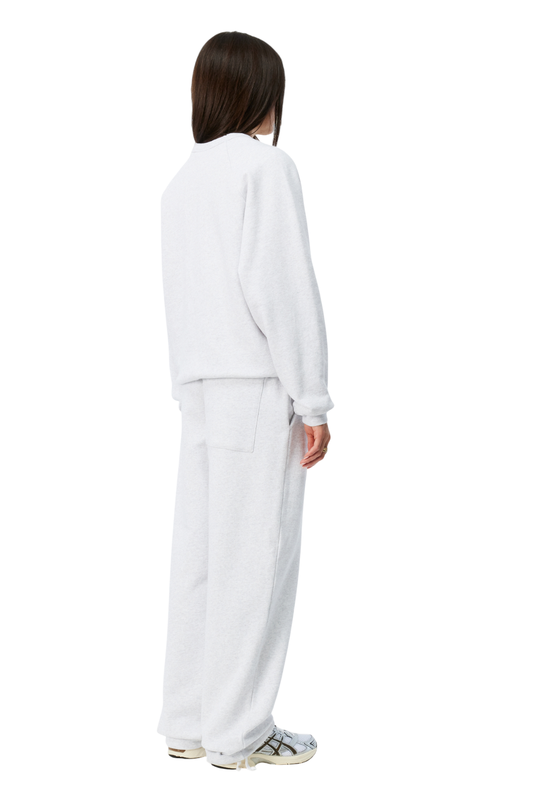 Cursive Small Logo Pantalon de Jogging - Gris Cendré