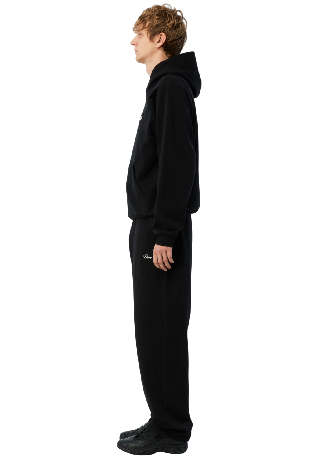 Cursive Small Logo Pantalon de Jogging - Noir