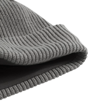 Salty Dog Lined Beanie - Light Grey Heather