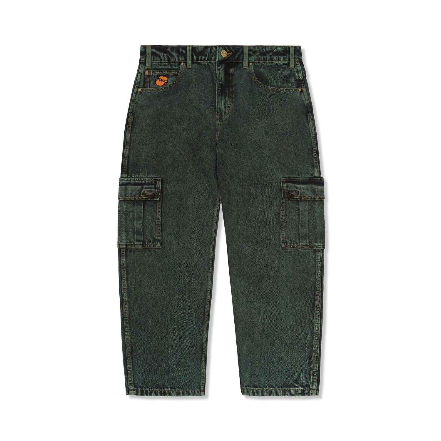 Santosuosso Denim Jeans - Vert Foncé